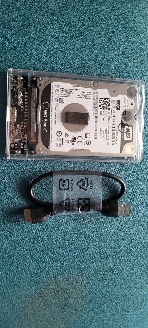 HD Externo 500 Gb  - Foto 4