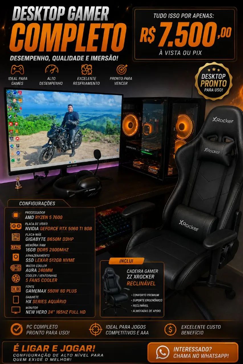 ? DESKTOP GAMER COMPLETO