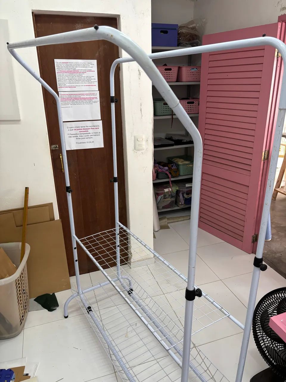 Arara para roupas dupla e robusta - Foto 2