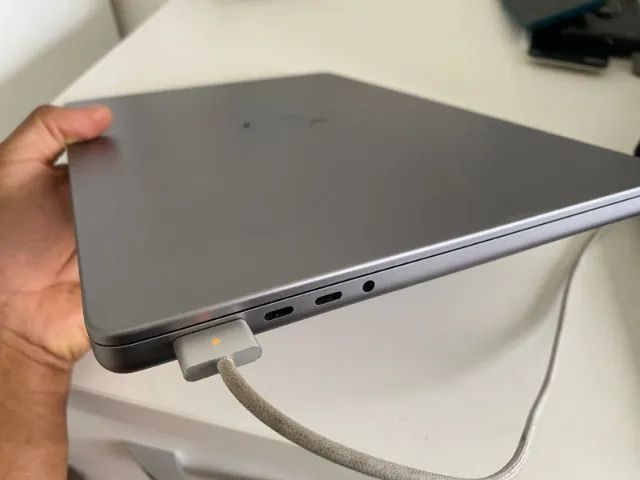 Macbook Pro 14, M1 Pro 2021, Cpu8, 16 Gb, Cinza Espacial (Usado