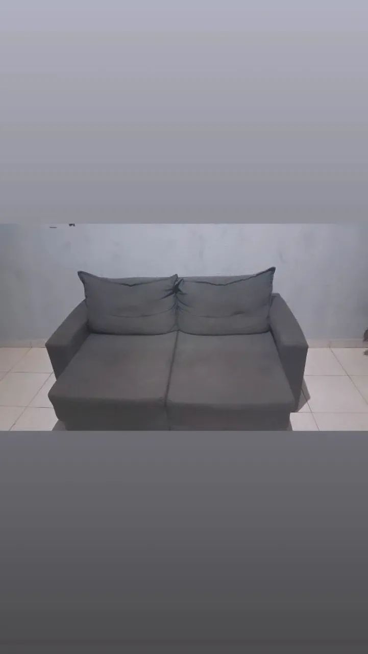 Sofa retratil 2 lugares 