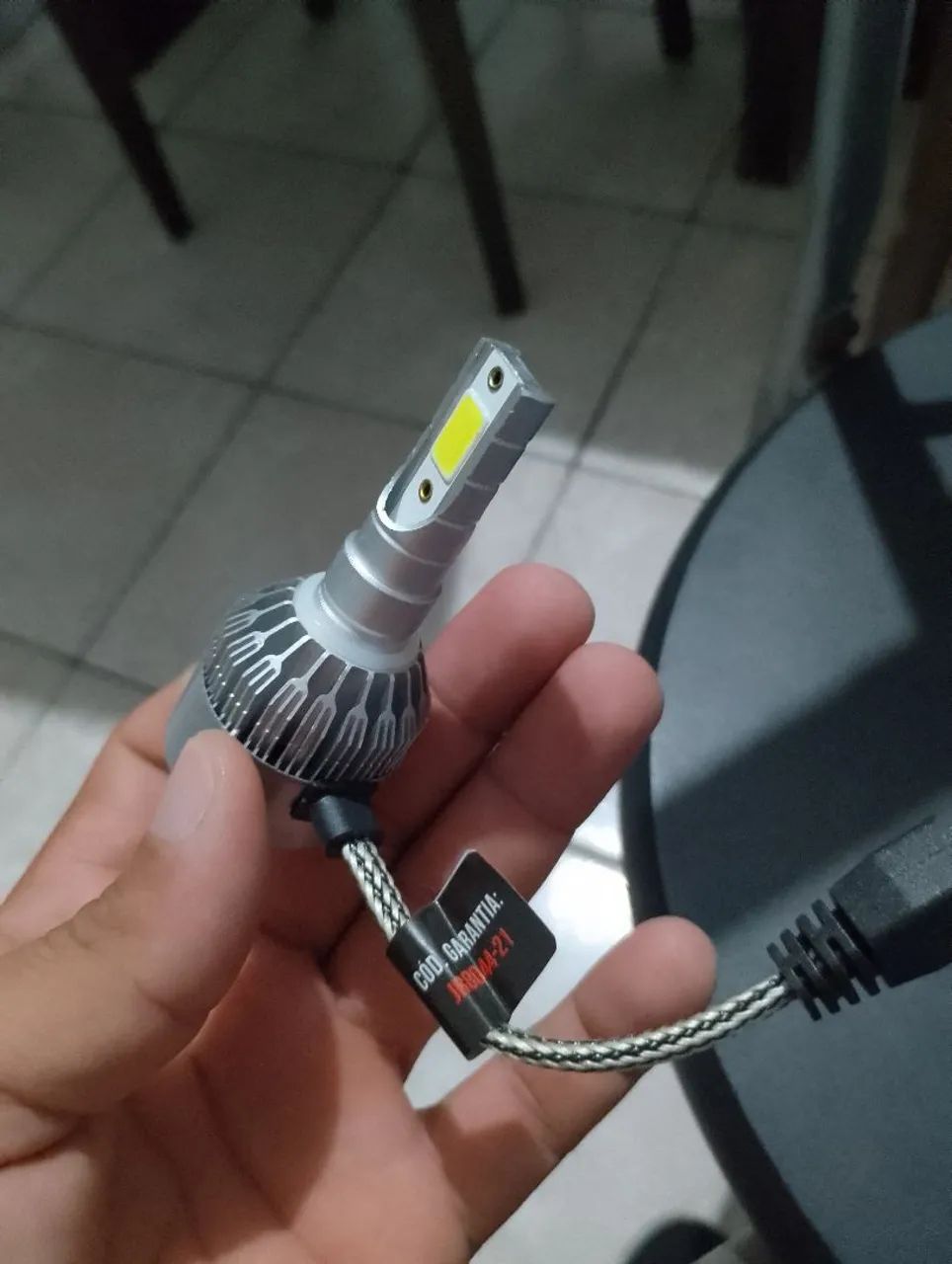 Lâmpada de led H7 12 volt 3.000 lumens  - Foto 5