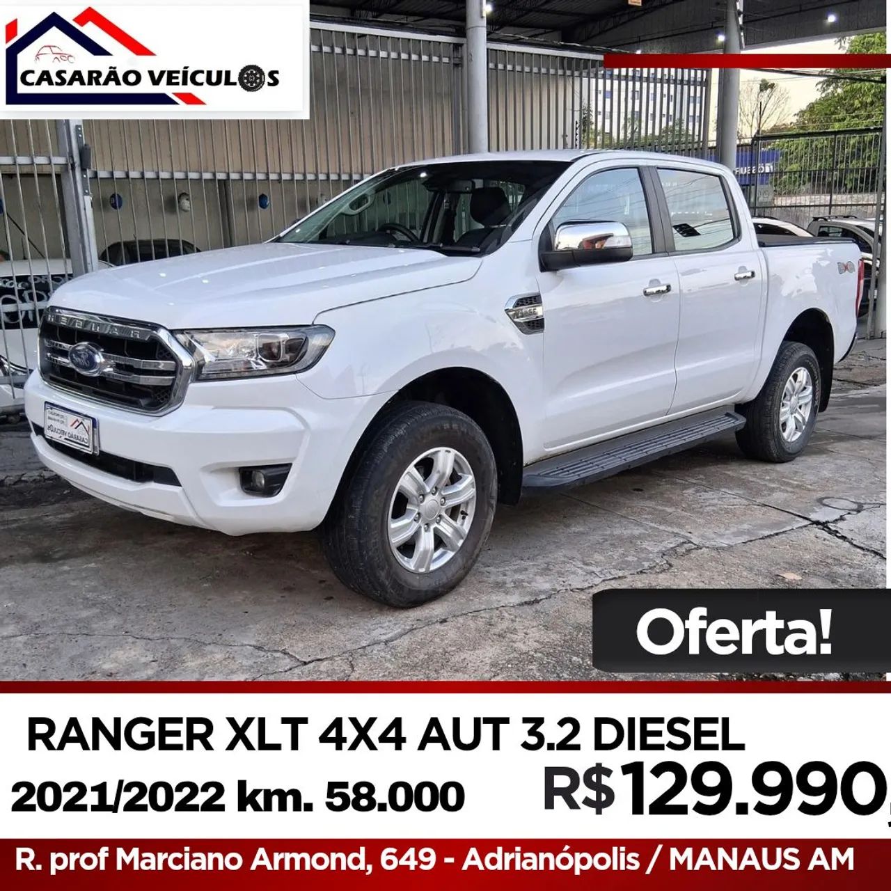 Ford Ranger Ranger XLT 3.2 20V 4x4 CD Diesel Aut. 2022