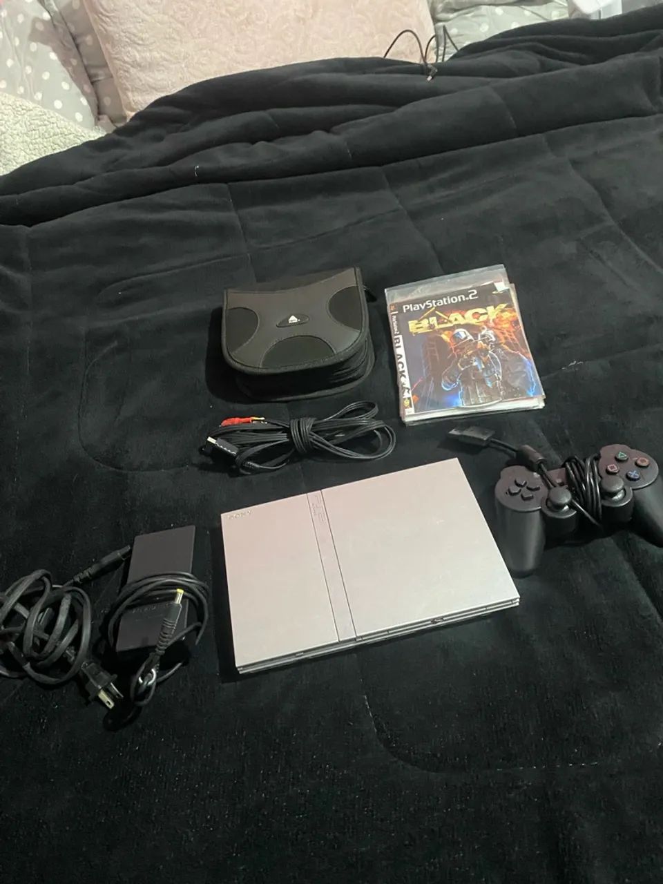 Ps2 Slim Completo Perfeito Estado 