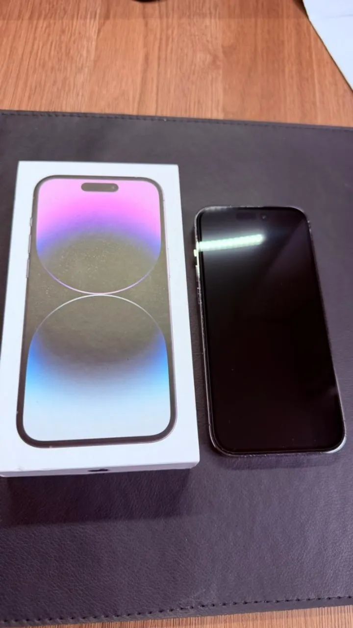 iPhone 14 Pro Deep Purple 256GB - 10X SEM JUROS - Impecável