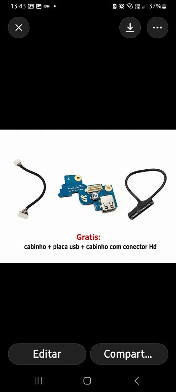 Placa Mãe Samsung Rv420 Com Processador i5 - Foto 3