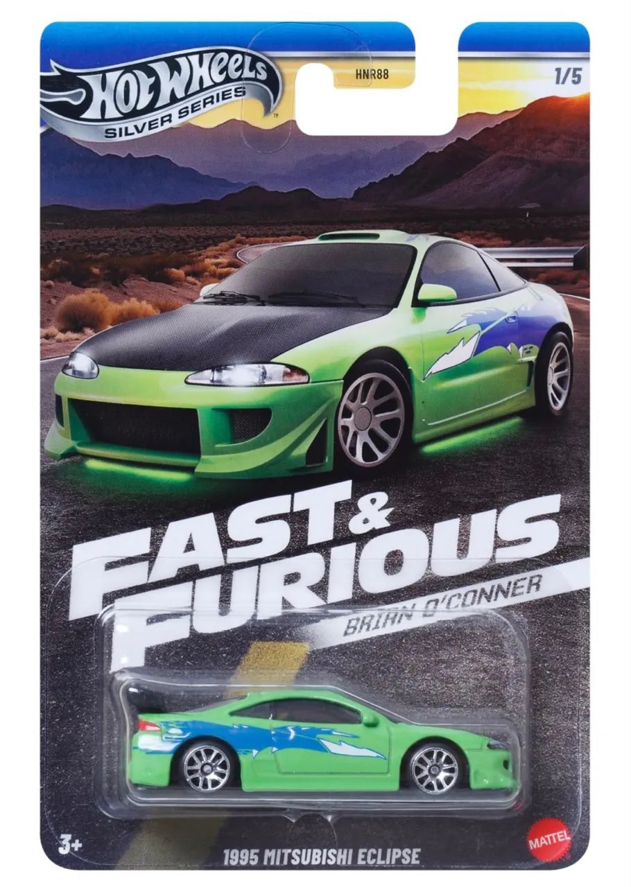 Hot Wheels Eclipse Verde Velozes e furiosos Silver Series - Foto 5