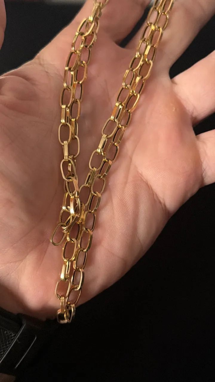 Cordao de ouro 18k