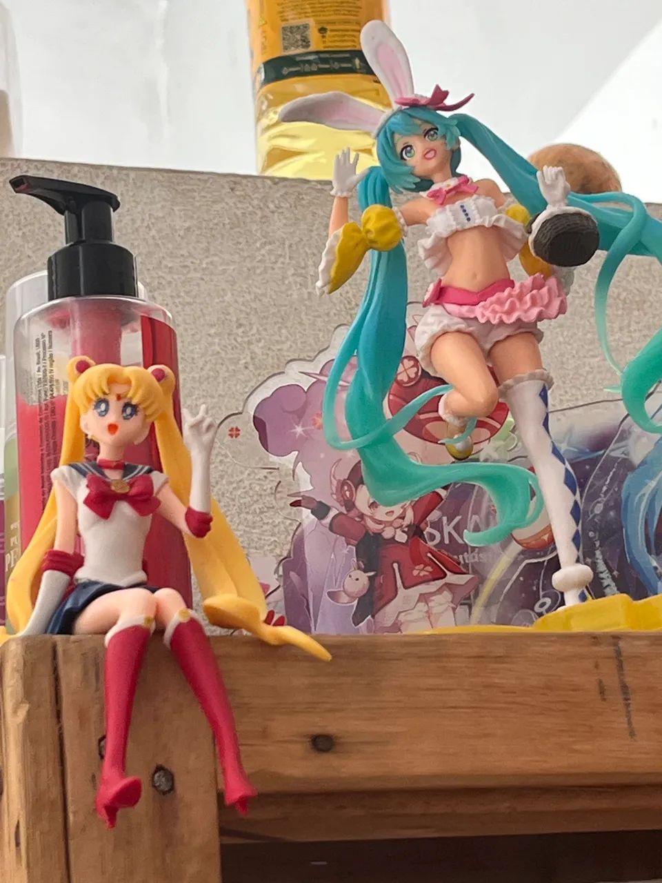 Hatsune e sailor moon 