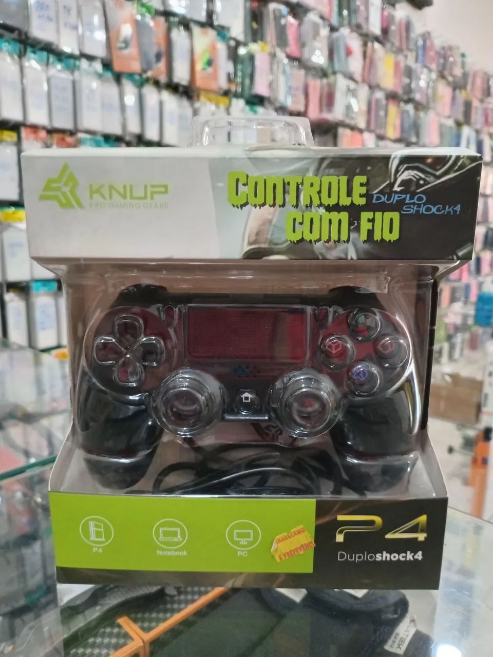 Controle com fio p4
