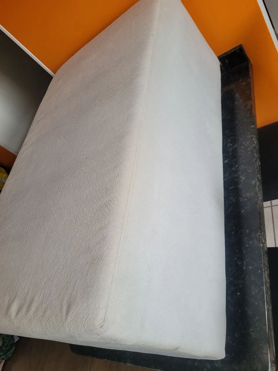 Vendo puf grande com rodinhas - Foto 4