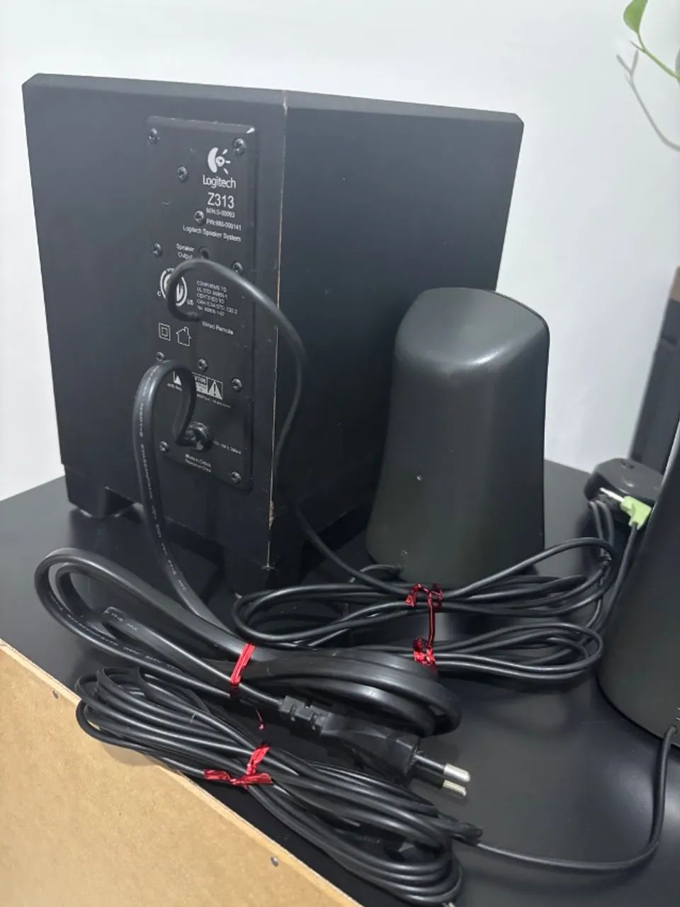Caixa de Som PC Home Theater Logitech Z313 2.1 - Foto 3