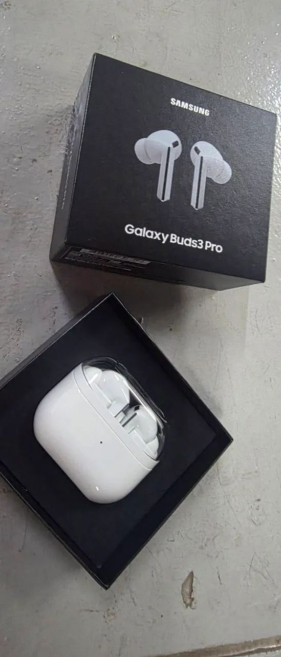 Samsung Galaxy Buds3 Pro Branco - Com Nota Fiscal - Foto 3