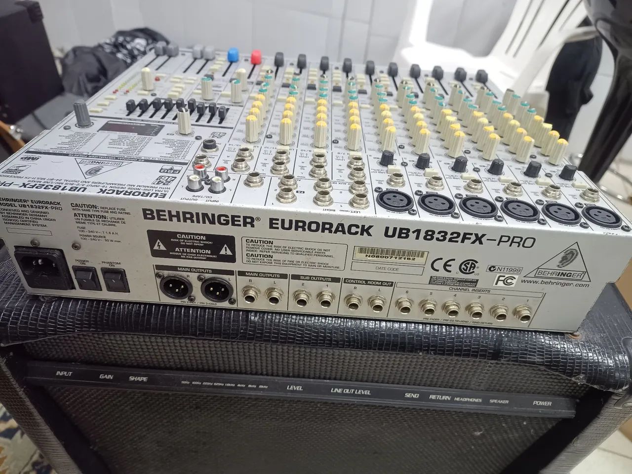 Mesa de som Behringer Eurorack UB1832FX-PRO. <br>OLX<br>OLX - Foto 3