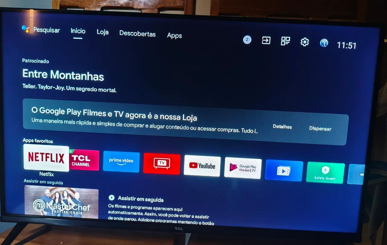 Smartv TCL 32p - Foto 3
