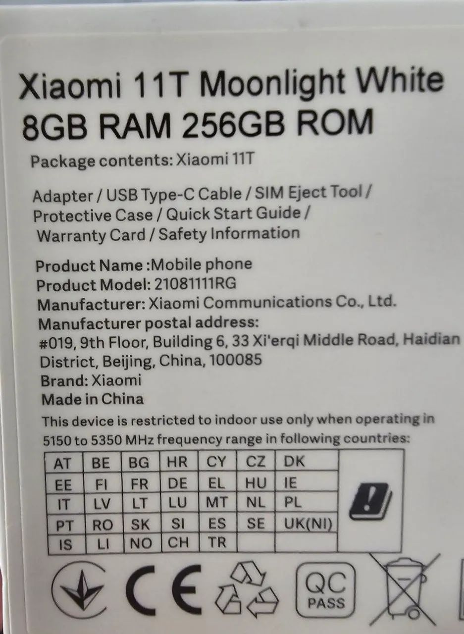 Vendo Smartphone Xiaomi 11T - Foto 4
