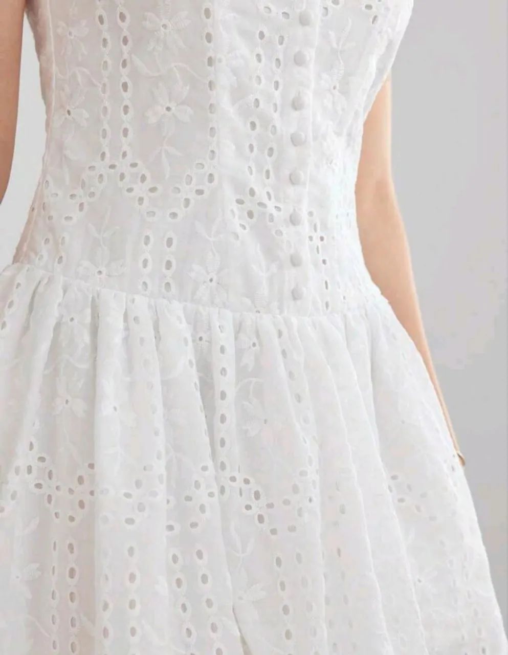 Vestido Mini delicado e Romântico - Tam P  - Foto 3