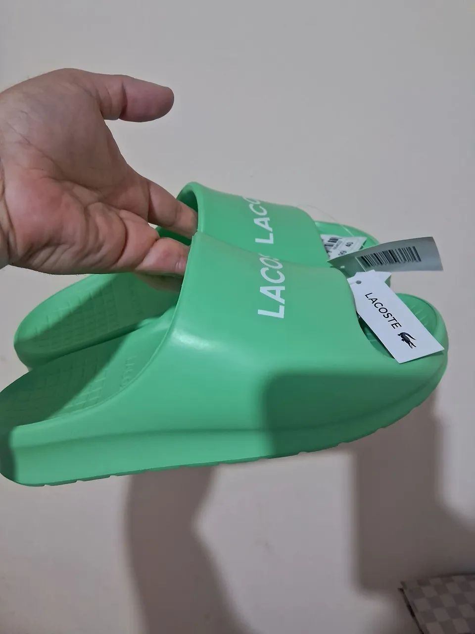Chinelo lacoste Slide 40 (sem uso)