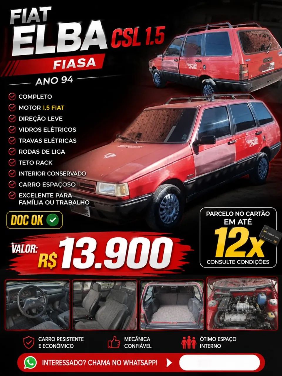 Fiat Elba ELBA WEEKEND 1.5 I.E. 2P E 4P 1994