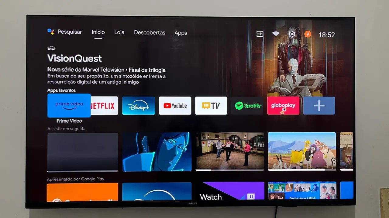 Smart TV Philips 50' 4k UHD