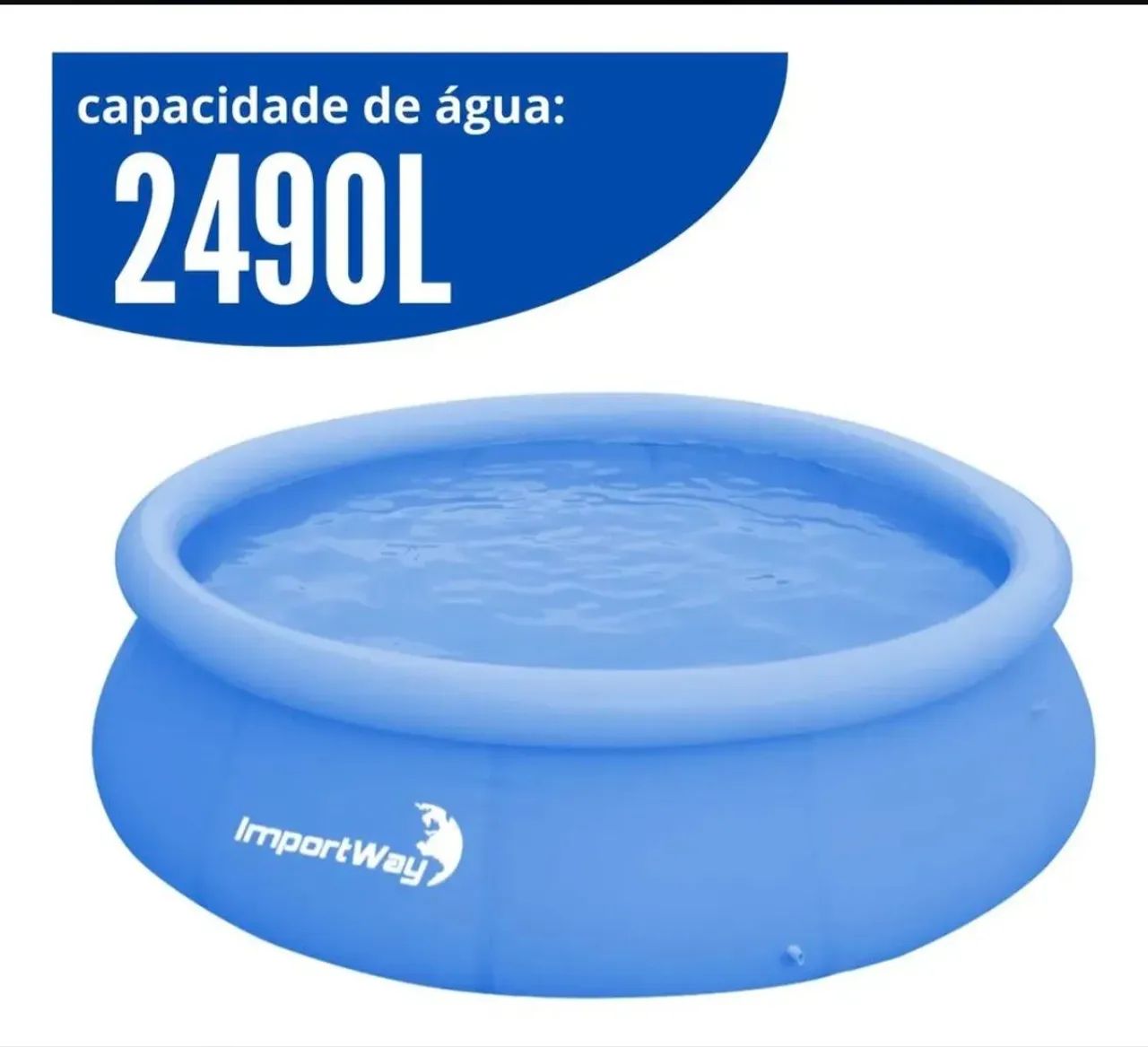 Piscina 2.490 litros nova lacrada - Foto 3