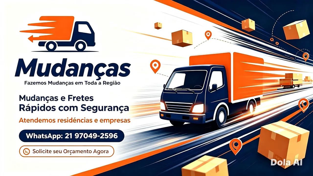 Fretes e mudanças para toda região do Rio de janeiro 