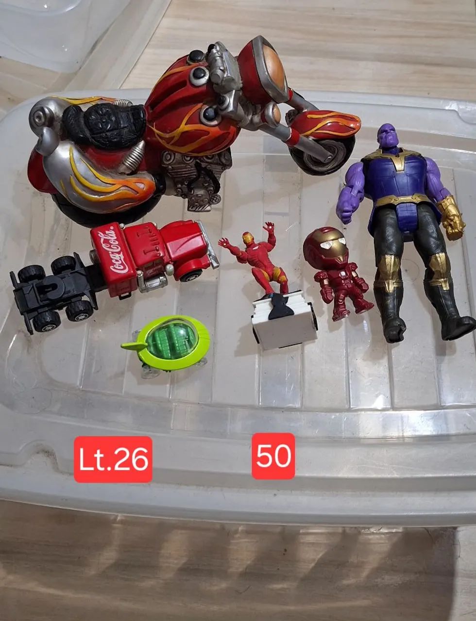 Brinquedos variados lote 24 e 26 - Foto 2