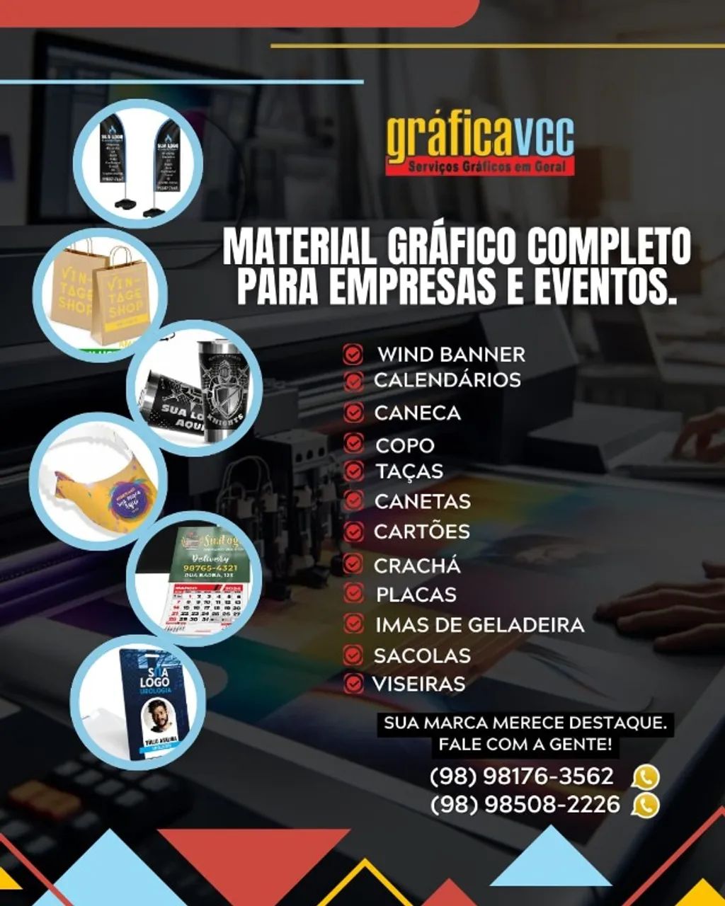 Serviços gráficos em geral