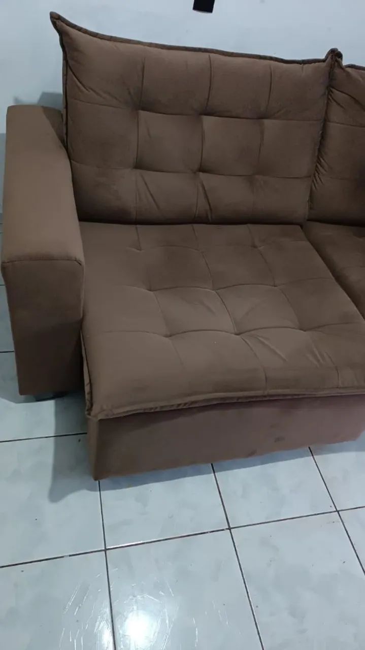 Vendo sofá semi novo. - Foto 4