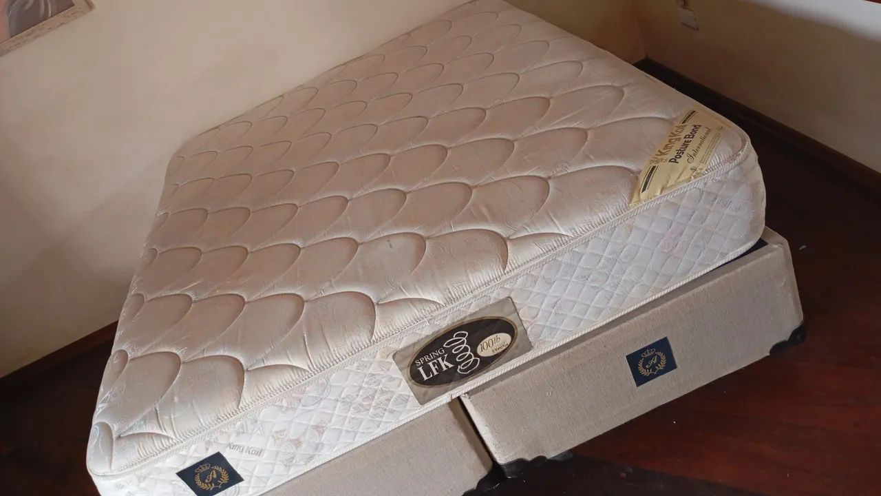 Cama box Queen completa frete grátis  - Foto 5