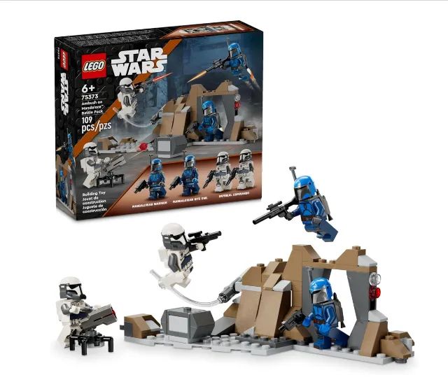 LEGO Star Wars Pack de Combate da Emboscada em Mandalore? 75373
