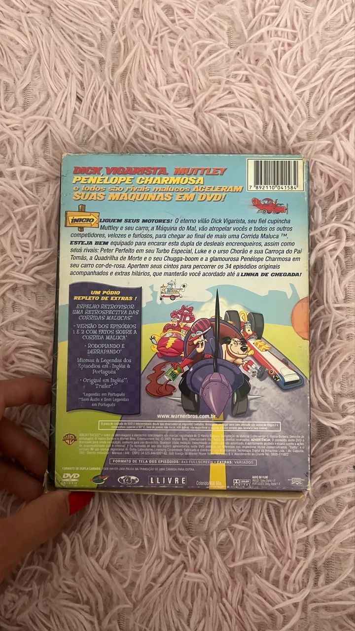 DVD Corrida Maluca- Hanna Barbera  - Foto 2