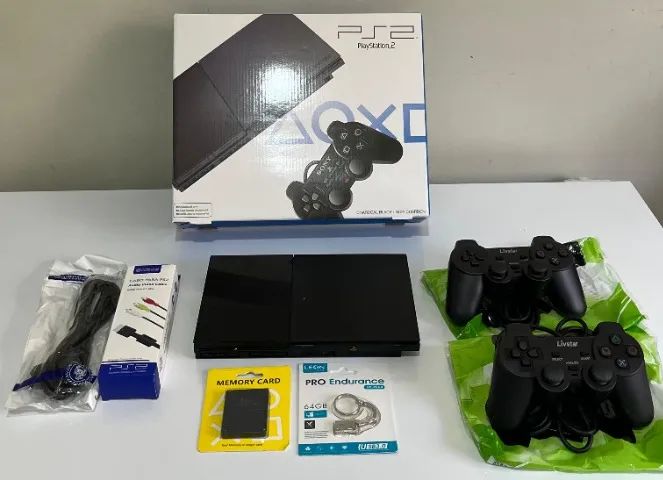  Ps2 (PlayStation 2) Completo com 43 Jogos