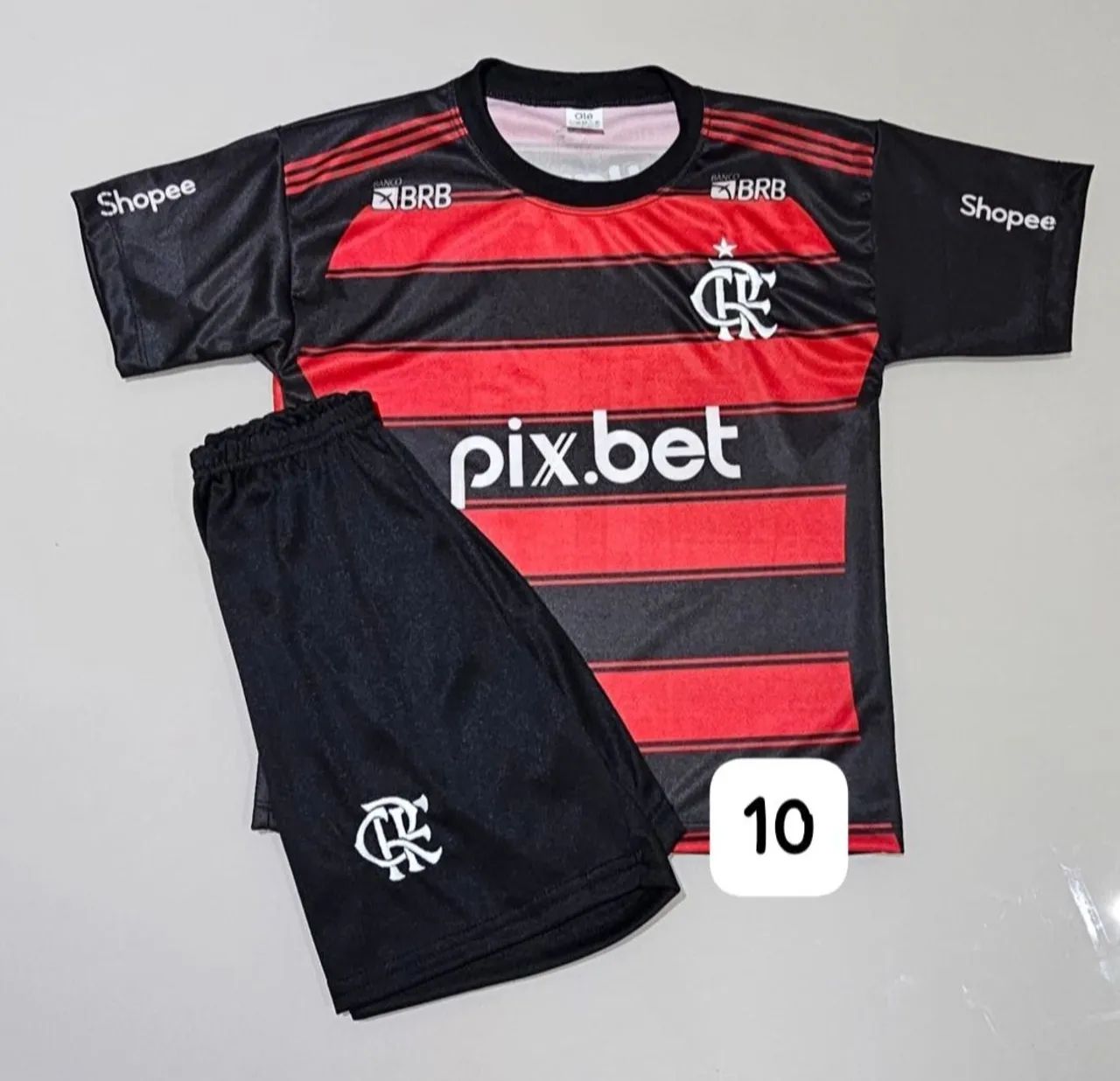 Conjunto do Flamengo Infanti N° 10