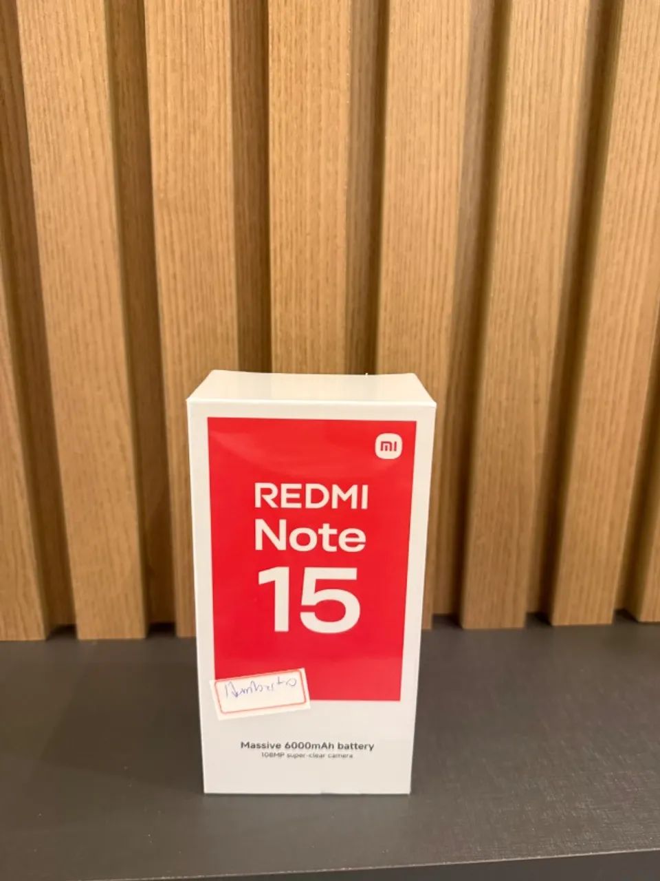Note 15 256 gb e 8 Gb ram 