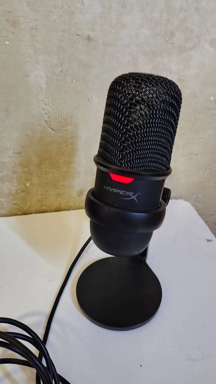 Microfone HyperX SoloCast - VENDA RÁPIDA!  - Foto 2
