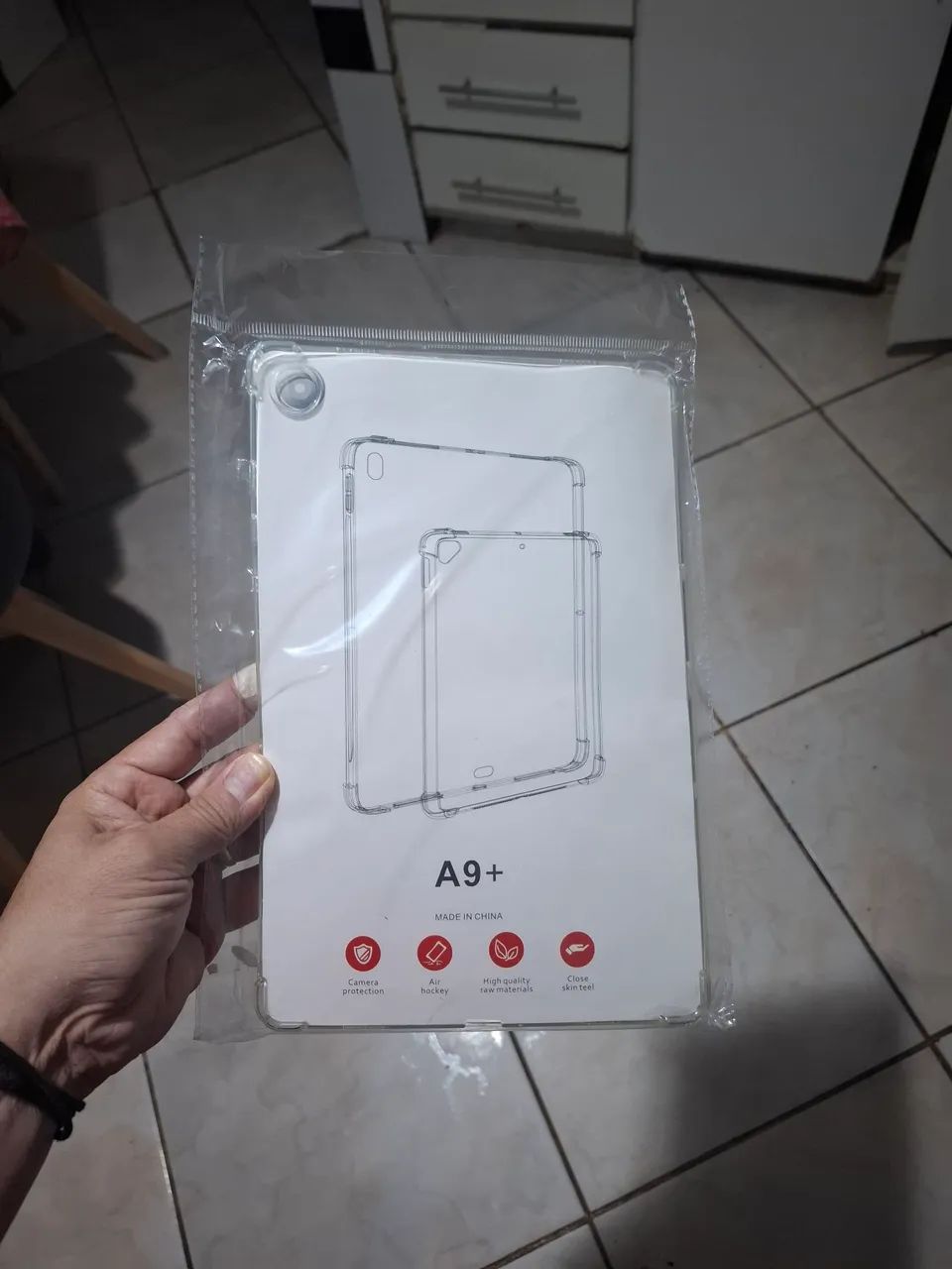 Capa de Tablet Samsung A9 Plus nova (Aceito cartão) 