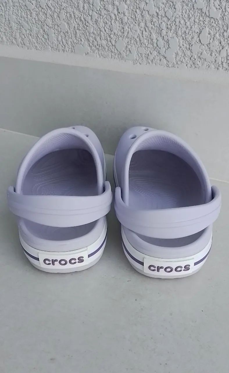 Crocs original lilás 33 - Foto 3