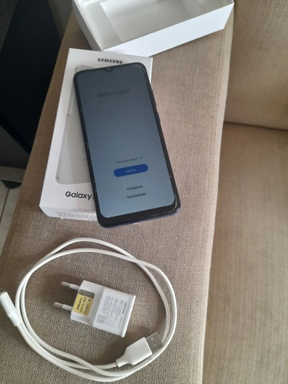 CELULAR SAMSUMG A03 AZUL 64GB