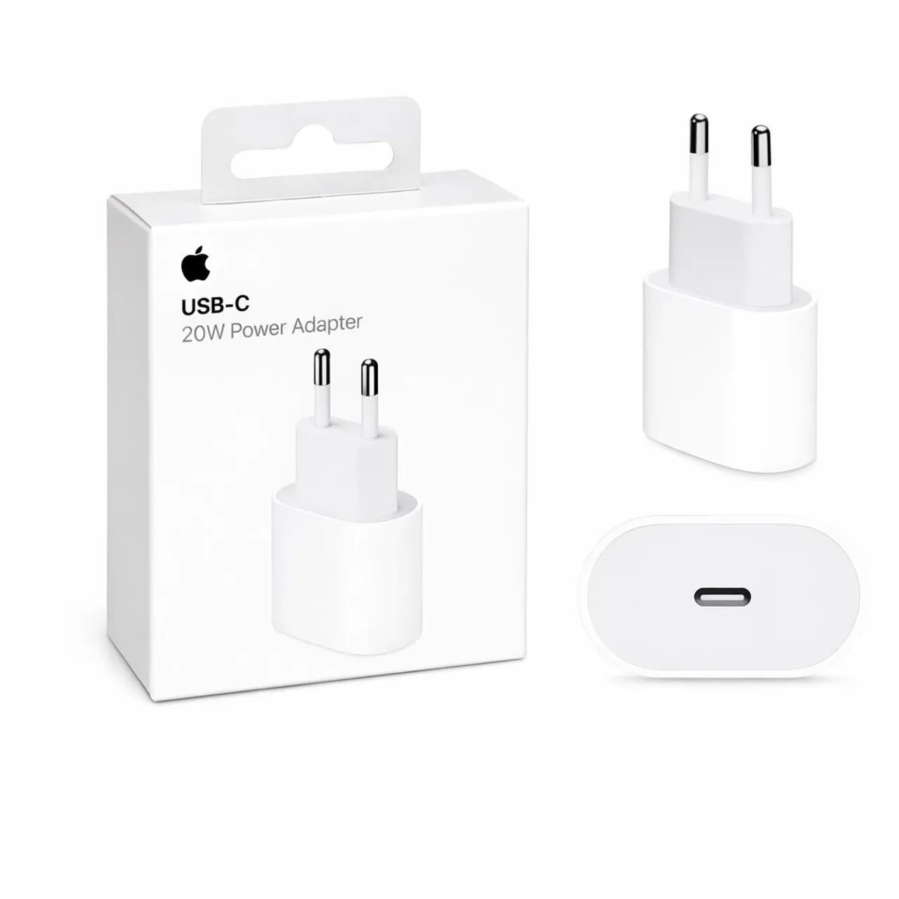 Carregador Fonte USB-c de 20w iPhone Apple Original Branco
