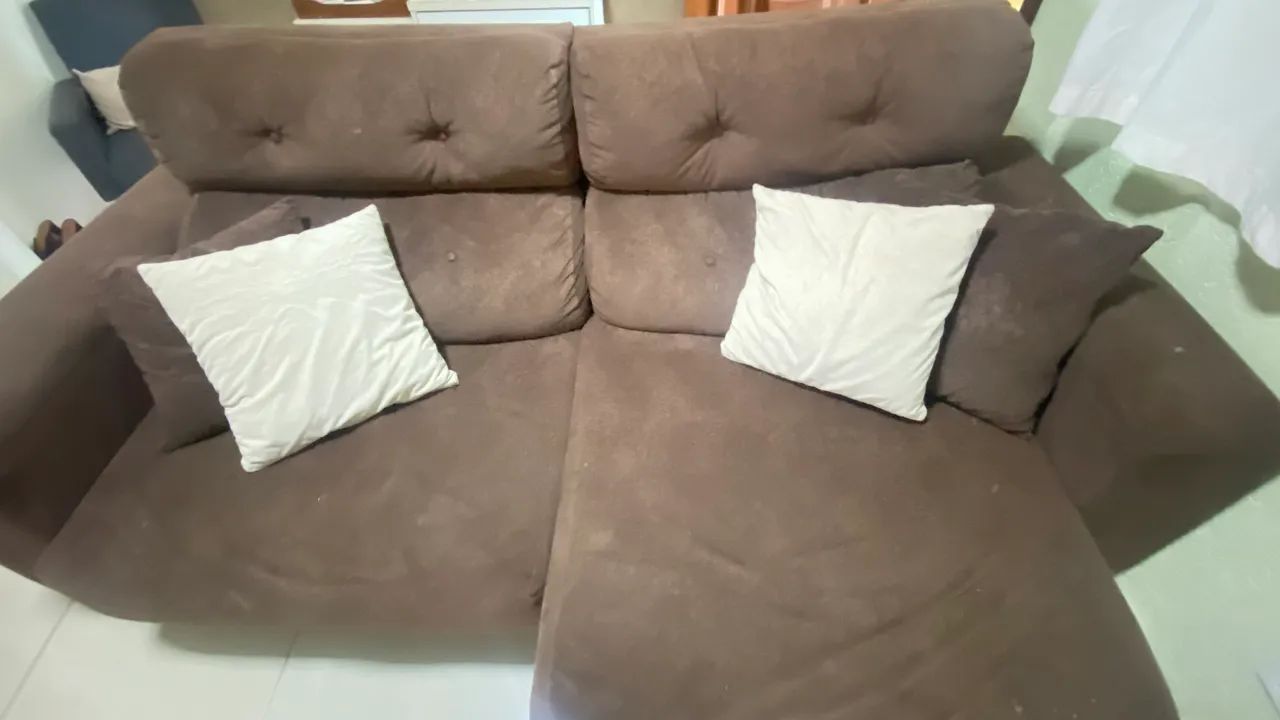 Large Brown Sofa (Used)65082467846530121