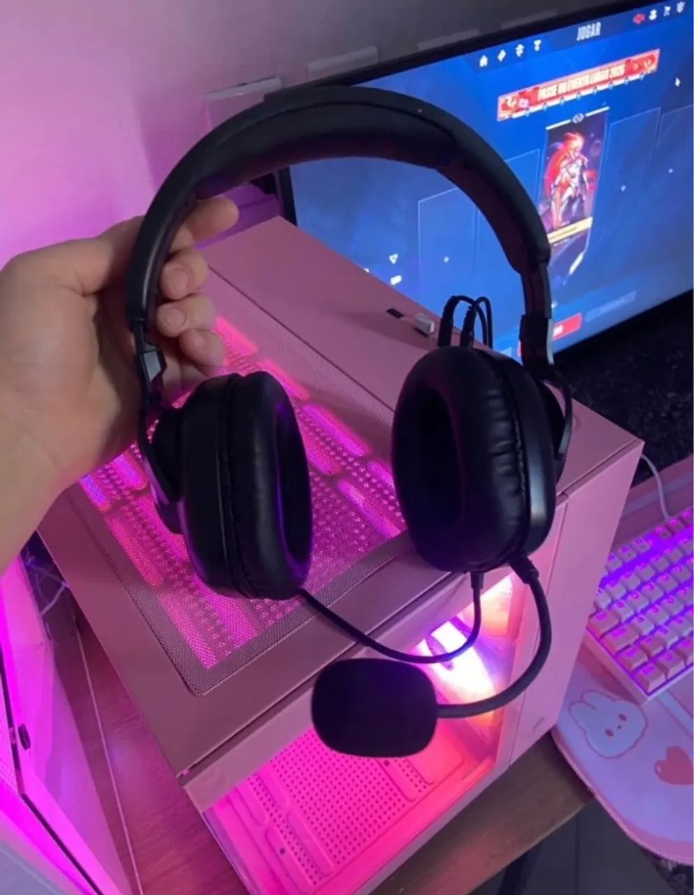 PREÇO IMPERDIVEL Pc Gamer Rosa Completo - Foto 3