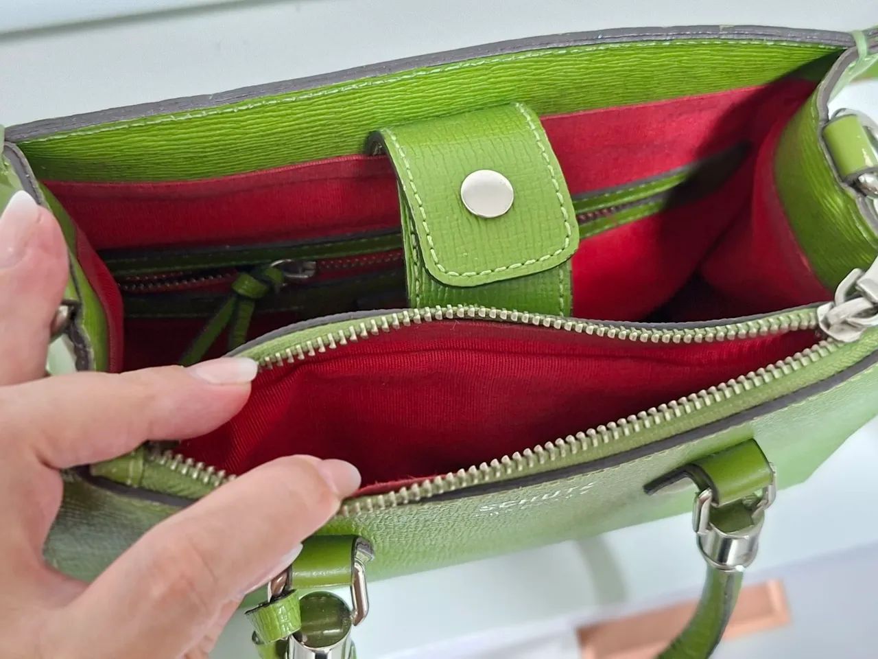 Bolsa Lorena verde Schutz  - Foto 3