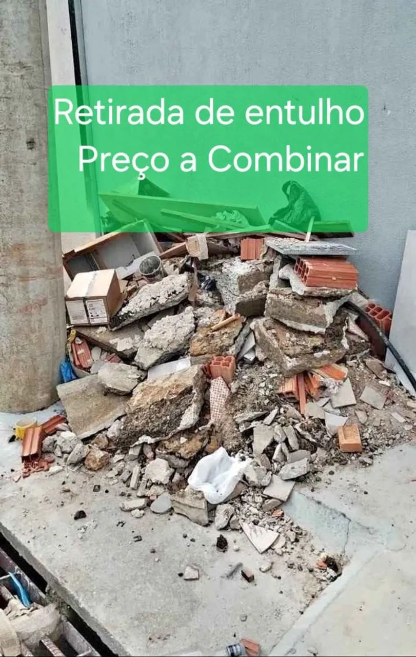 Retirada de entulho