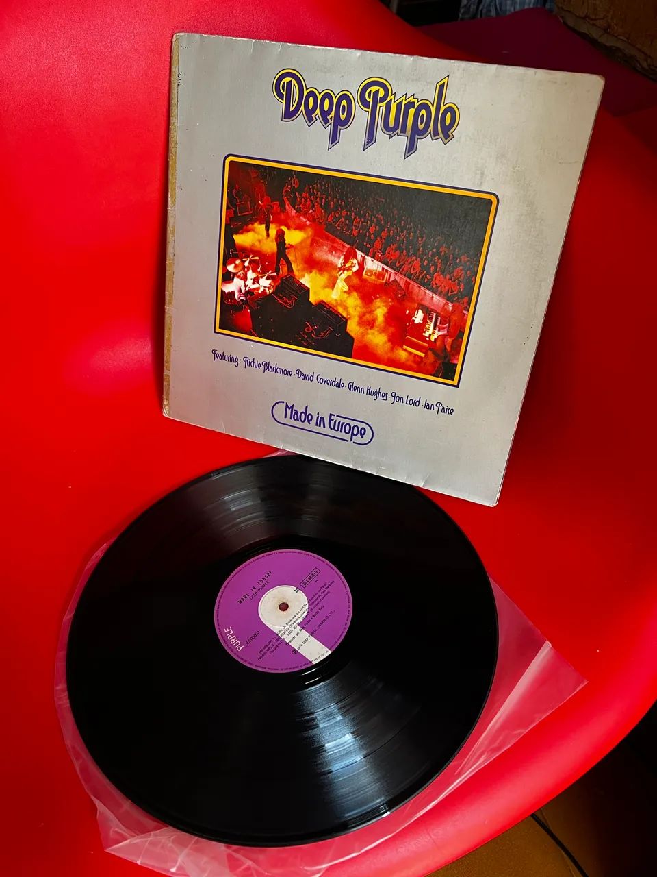 Vinil lp disco deep purple made in europe