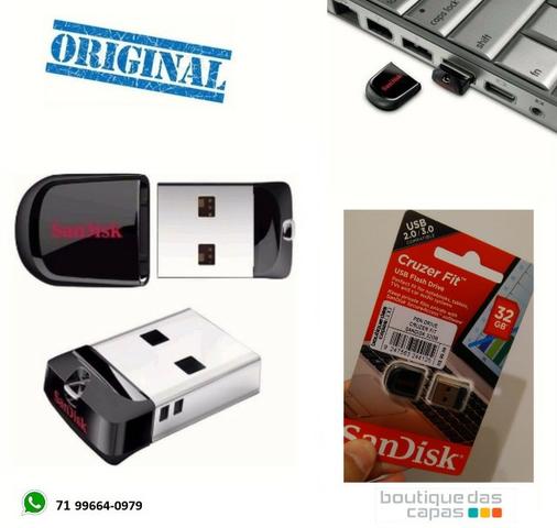 Pen Driver 32gb Nano Sandisk Cruzer Fit Z33 Original Usb 2.0 3.0