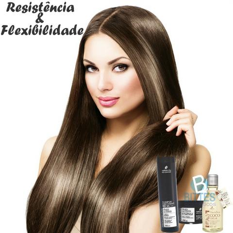 Cabelos Macios e Brilhantes com o Poder do Óleo de Coco Natubelly Sallon Max - Foto 4