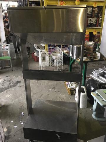 Porta porta, talher e pratos em aço inox - Foto 5