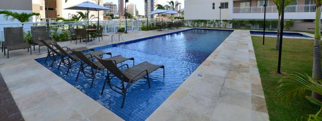 (AS)More no Papicu em condomínio Clube novo, 3 quartos, lazer