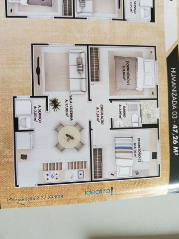 Apartamento residencial serena bairro urussanguinha - Foto 9